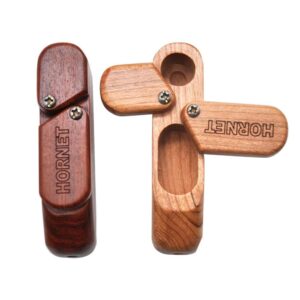 Two-layer Rotary Wood Pipe | Weed Bowls For Sale | Free NZ Shipping