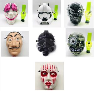 Colorful Gas Mask Bong Acrylic Water Pipe For Sale | Free NZ Shipping