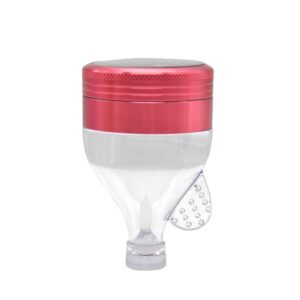 Funnel Aluminum Alloy Herb Grinder 2 Layer For Sale | Free NZ Shipping