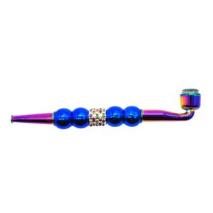 Colored Metal Pot Pipe w/ Cap | Weed Pipes For Sale | Free NZ Shipping