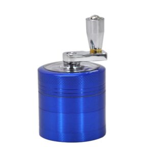 Zinc Alloy 4 Layer Crank Herb Grinder For Sale | Free NZ Shipping