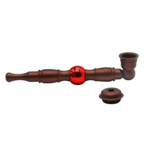 Bamboo Matte Stem Metal Pipe | Pot Pipes For Sale | Free NZ Shipping