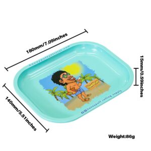 Honeywell Puff Tinplate Smoke Rolling Tray For Sale | Free NZ Shipping