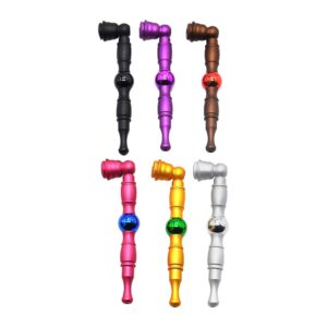 Bamboo Matte Stem Metal Pipe | Pot Pipes For Sale | Free NZ Shipping
