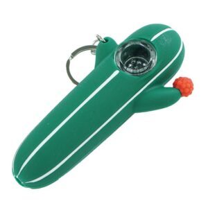 Cactus Silicone Pipe Key Chain | Weed Pipes For Sale | Free NZ Shipping