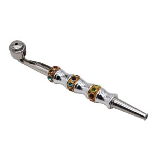 Bamboo Stem Metal Pot Pipe | Smoking Pipes For Sale | Free NZ Shipping