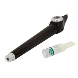 Rod Wooden Pot Pipe w/ Acrylic Mouthpiece For Sale | Free NZ Shipping