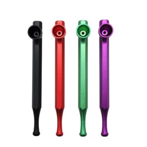 Pencil Shape Metal Pot Pipe | Weed Pipes For Sale | Free NZ Shipping