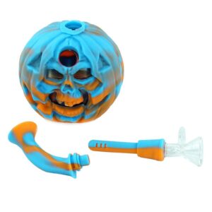 Pumpkin Bottle Silicone Dab Rig For Sale For Wax | Free NZ Shipping