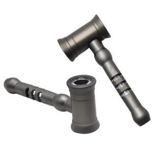 Hammer Metal Smoking Pipe | Pot Pipes For Sale | Free NZ Shipping