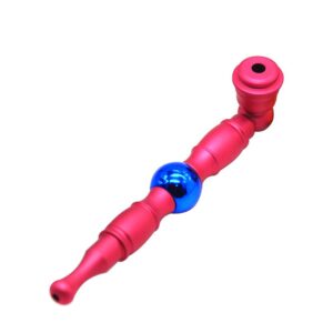 Bamboo Matte Stem Metal Pipe | Pot Pipes For Sale | Free NZ Shipping