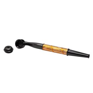 Wavy Stripe Metal Pot Pipe Cap | Weed Pipes For Sale | Free NZ Shipping