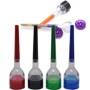 Acrylic Funnel Herb Grinder w/ Roll Tube For Sale | Free NZ Shipping