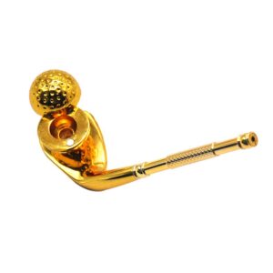 Golf Ball Metal Smoking Pipe | Weed Pipes For Sale | Free NZ Shipping