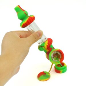 Silicone Nectar Collector Pipe For Weed/Concentrate | Free NZ Shipping