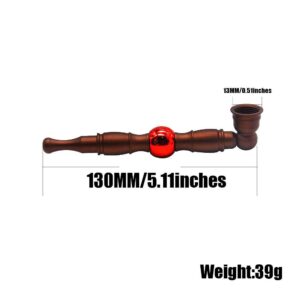 Bamboo Matte Stem Metal Pipe | Pot Pipes For Sale | Free NZ Shipping