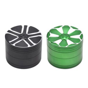 Rim Aluminum Alloy Herb Grinder 4 Layer For Sale | Free NZ Shipping