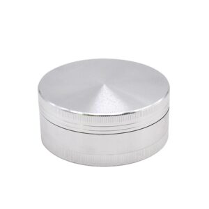 Silver Aluminum Alloy Weed Grinder 3 Piece For Sale | Free NZ Shipping