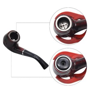 Classic Wooded Sherlock Pipe | Pot Pipes For Sale | Free NZ Shipping
