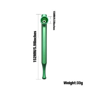 Pencil Shape Metal Pot Pipe | Weed Pipes For Sale | Free NZ Shipping