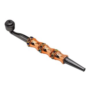Bamboo Stem Metal Pot Pipe | Smoking Pipes For Sale | Free NZ Shipping