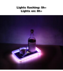 Portable LED Luminous Metal Rolling Tray For Sale | Free NZ Shipping