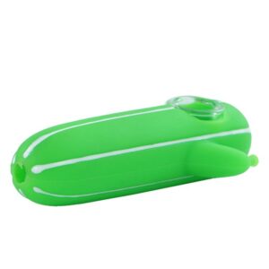 Cactus Silicone Pipe Key Chain | Weed Pipes For Sale | Free NZ Shipping