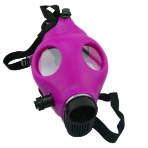 Smoking Silicone Gas Mask Bong with Acrylic Water Pipe | Free NZ Shipping
