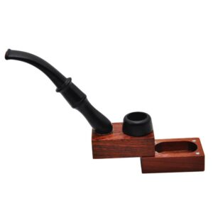 Magnet Detachable Ebony Wooden Pipe/Pipes For Sale | Free NZ Shipping