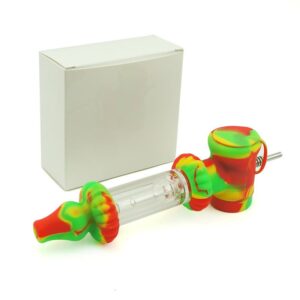 Silicone Nectar Collector Pipe For Weed/Concentrate | Free NZ Shipping