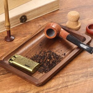 Solid Wood Walnut Storage Weed Rolling Tray For Sale | Free NZ Shipping