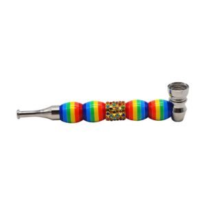 Multi-color Ball Metal Pipe Cap/Pot Pipes For Sale | Free NZ Shipping