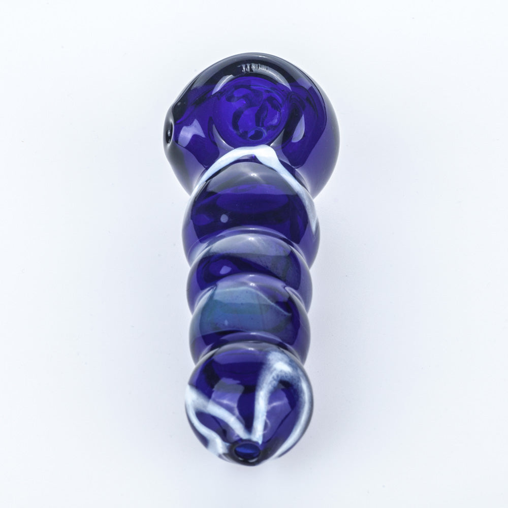 Blue Maria Rings Glass Spoon Pipe/Weed Bowls For Sale | Free NZ Shipping