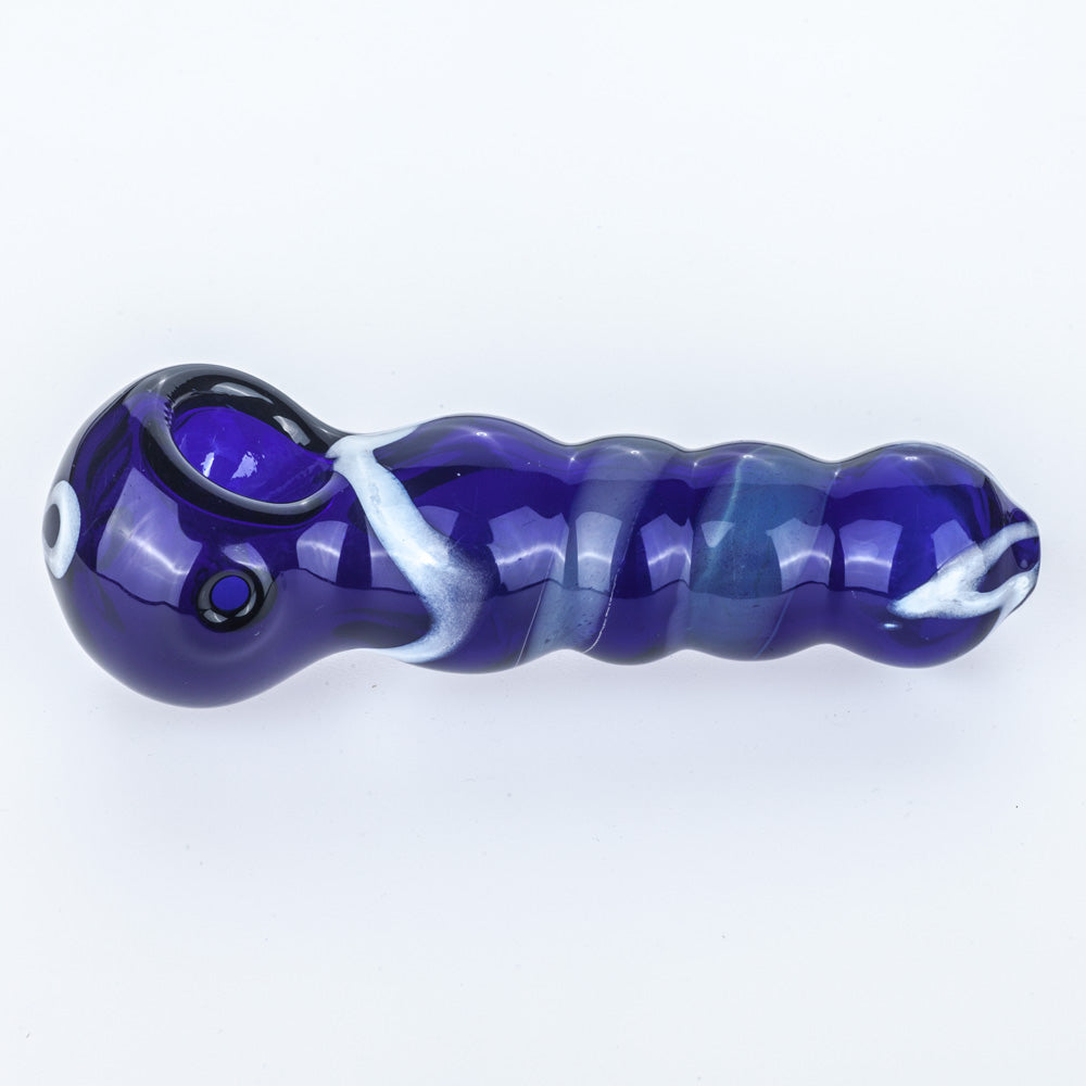 Blue Maria Rings Glass Spoon Pipe/Weed Bowls For Sale | Free NZ Shipping