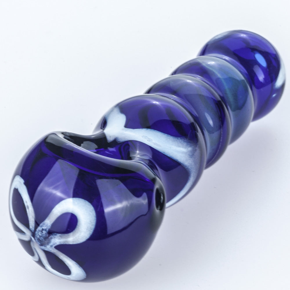 Blue Maria Rings Glass Spoon Pipe/Weed Bowls For Sale | Free NZ Shipping