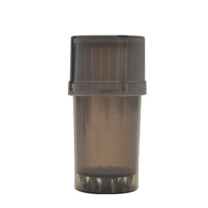 Medtainer Smell Proof Novelty Herb Grinder With Storage (4 Color) - Black