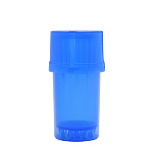 Medtainer Smell Proof Novelty Herb Grinder With Storage (4 Color) - Blue