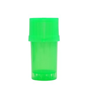 Medtainer Smell Proof Novelty Herb Grinder With Storage (4 Color) - Green