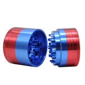 Mixed Color Design Aluminium Heavy Duty Herb Grinder With Storage 5 Layer 50Mm (2 Color)