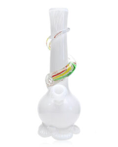 Noble Glass Small Rasta Wrapped Soft Glass Bong | Water Pipes For Sale