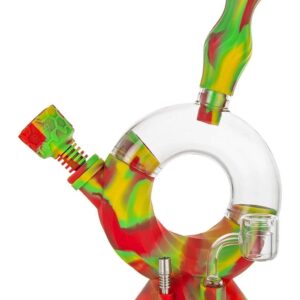 Ooze Ozone Silicone Water Pipe & Nectar Collector | Cheap Dab Rigs