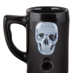 Skull Decal Pipe Mug | Weed Pipes | Smoking Bowl | Pot Pipes For Sale