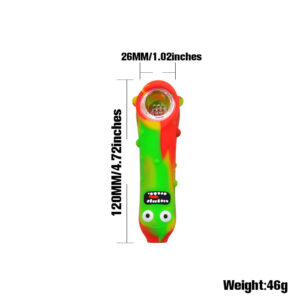 Pickle Rick Silicone Portable Pipe For Sale | 420 Gifts |Free NZ Shipping