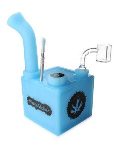 Piecemaker Kube Silicone Dab Rig | Wax Rig | Glass Dab Rigs For Sale