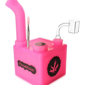 Piecemaker Kube Silicone Dab Rig | Wax Rig | Glass Dab Rigs For Sale