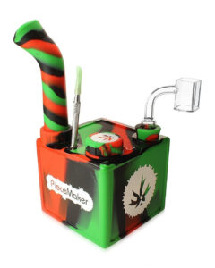 Piecemaker Kube Silicone Dab Rig | Wax Rig | Glass Dab Rigs For Sale
