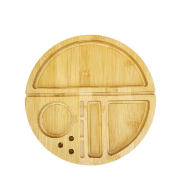 Wooden Circle Storage Rolling Tray For Sale Online | Free NZ Shipping