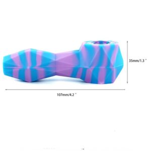 Diamond Cut Silicone Spoon Pipe/Weed Pipes For Sale | Free NZ Shipping