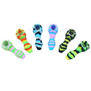 Diamond Cut Silicone Spoon Pipe/Weed Pipes For Sale | Free NZ Shipping