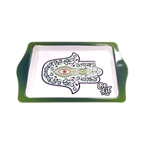 Green Tinplate Plate Rolling Tray/Accessory For Sale | Free NZ Shipping